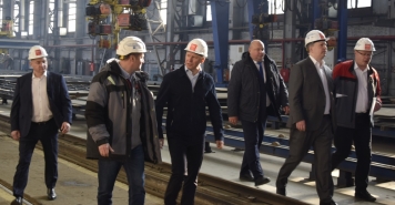 Андрей Пучков посетил предприятие ОСК Невский судостроительно-судоремонтный завод